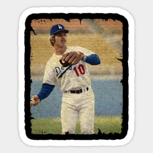 Ron Cey (The Penguin) in Los Angeles Dodgers Sticker